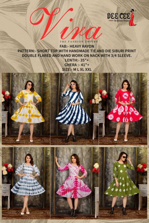 deecee vira flare style designer kurtis catalogue wholesale price surat 10 2023 01 24 15 54 57