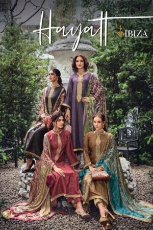ibiza hayat 12383 12390 series exclusive designer salwar kameez latest catalogue exporter surat 2023 01 24 14 01 43
