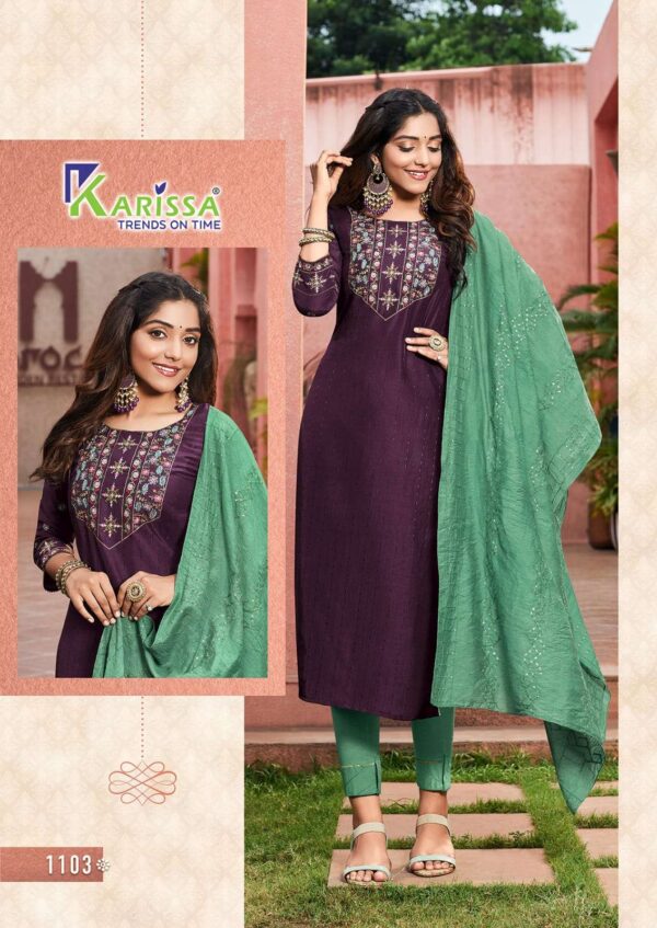 karissa trends akshara vol 1 1101 1106 series trendy designer kurti manufacturer surat 7 2023 01 23 20 05 12