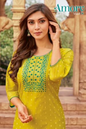 ARTIO AMORY VOL 8 New Catalogue Rehmat Boutique Artio  ARTIO AMORY VOL 8, ARTIO AMORY VOL 8 latest catalogue 2023, ARTIO AMORY VOL 8 single piece, ARTIO AMORY VOL 8 Catalogue price, ARTIO AMORY VOL 8 wholesale price, ARTIO AMORY VOL 8 latest catalogue, ARTIO AMORY VOL 8 suits price, ARTIO AMORY VOL 8 ethnic, ARTIO AMORY VOL 8 indian salwar suit, ARTIO AMORY VOL 8 dress material ARTIO-AMORY-VOL-8-MODAL-SILK-EMBROIDERY-KURTIS-ONLINE-SUPPLIER-1