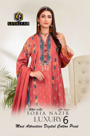 KEVAL FAB SOBIA NAZIR LUXURY VOL 6 New Catalogue Rehmat Boutique Dress Material  KEVAL FAB SOBIA NAZIR LUXURY VOL 6, KEVAL FAB SOBIA NAZIR LUXURY VOL 6 latest catalogue 2023, KEVAL FAB SOBIA NAZIR LUXURY VOL 6 single piece, KEVAL FAB SOBIA NAZIR LUXURY VOL 6 Catalogue price, KEVAL FAB SOBIA NAZIR LUXURY VOL 6 wholesale price, KEVAL FAB SOBIA NAZIR LUXURY VOL 6 latest catalogue, KEVAL FAB SOBIA NAZIR LUXURY VOL 6 suits price, KEVAL FAB SOBIA NAZIR LUXURY VOL 6 ethnic, KEVAL FAB SOBIA NAZIR LUXURY VOL 6 indian salwar suit, KEVAL FAB SOBIA NAZIR LUXURY VOL 6 dress material KEVAL-FAB-SOBIA-NAZIR-LUXURY-VOL-6-COTTON-PRINTED-KARACHI-SUITS-WHOLESALE-1