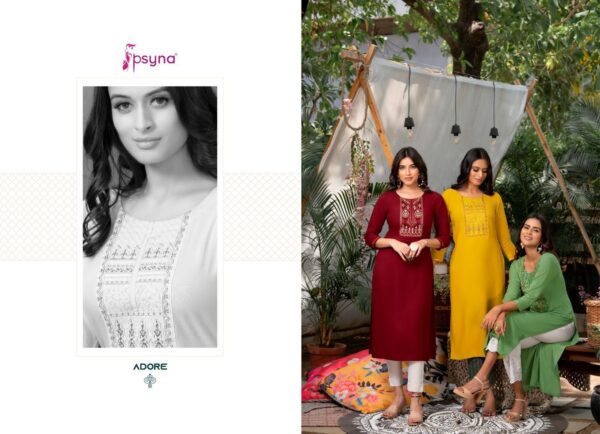 PSYNA ADORE New Catalogue Rehmat Boutique Kurti  PSYNA ADORE, PSYNA ADORE latest catalogue 2023, PSYNA ADORE single piece, PSYNA ADORE Catalogue price, PSYNA ADORE wholesale price, PSYNA ADORE latest catalogue, PSYNA ADORE suits price, PSYNA ADORE ethnic, PSYNA ADORE indian salwar suit, PSYNA ADORE dress material PSYNA-ADORE-RAYON-SLUB-EMBROIDERY-KURTIS-MANUFACTURER-SURAT-2.jpg-nggid0595034-ngg0dyn-0x0x100-00f0w010c010r110f110r010t010