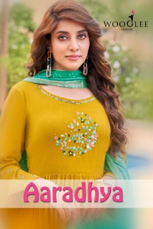 WOOGLEE AARADHYA New Catalogue Rehmat Boutique Kurti  WOOGLEE AARADHYA, WOOGLEE AARADHYA latest catalogue 2023, WOOGLEE AARADHYA single piece, WOOGLEE AARADHYA Catalogue price, WOOGLEE AARADHYA wholesale price, WOOGLEE AARADHYA latest catalogue, WOOGLEE AARADHYA suits price, WOOGLEE AARADHYA ethnic, WOOGLEE AARADHYA indian salwar suit, WOOGLEE AARADHYA dress material WOOGLEE-AARADHYA-RAYON-PRINTED-GOWN-WITH-DUPATTA-1