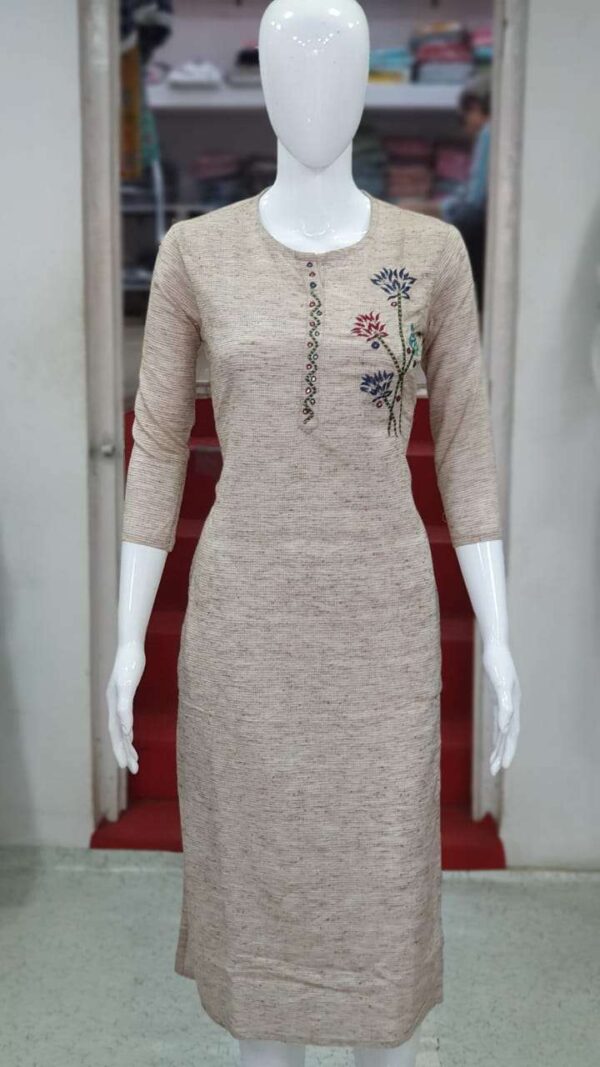 pratham fashion dilbar designer light work pocket kurtis collection 7 2023 02 03 15 00 15