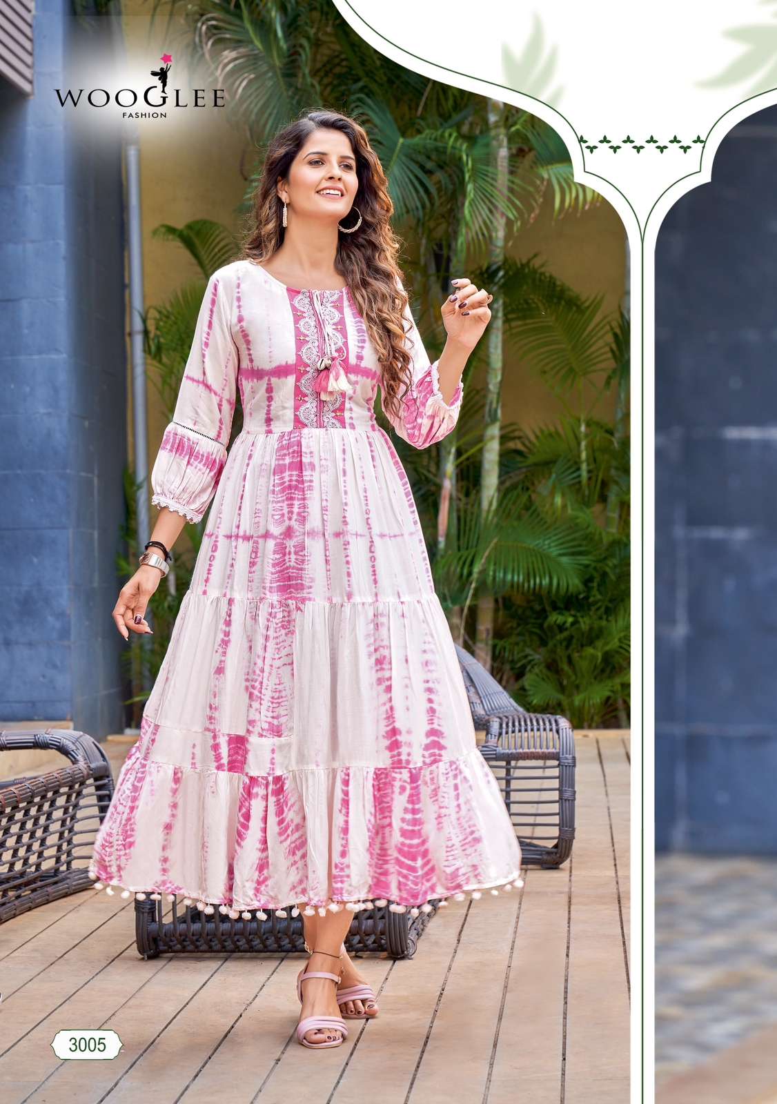 Rani Pink Fancy Designer Gown in Georgette With Embroidery Belt and Poncho  in USA, UK, Malaysia, South Africa, Dubai, Singapore