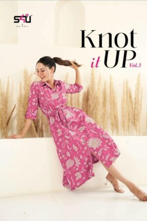 S4U KNOT IT UP VOL 3  NEW BEAUTIFUL CATALOGUE Rehmat Boutique