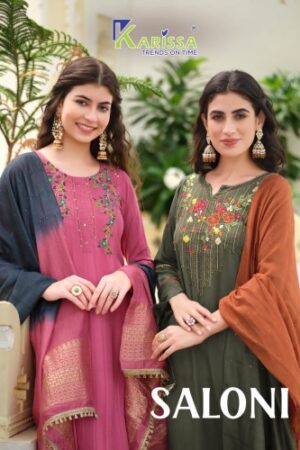 KARISSA SALONI NEW BEAUTIFUL CATALOGUE Rehmat Boutique