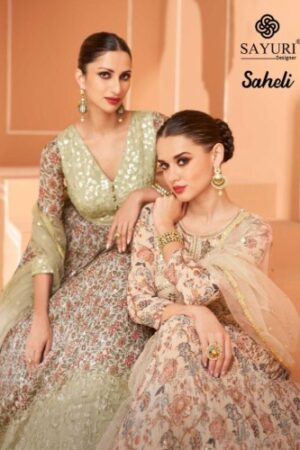 SAYURI DESIGNER SAHELI  NEW BEAUTIFUL CATALOGUE Rehmat Boutique