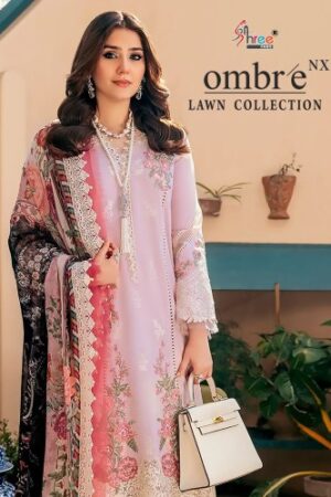SHREE FABS OMBRE LAWN COLLECTION NX BEST DISCOUNT SUPERB FANCY LATEST CATALOGUE 2023 NEW BEAUTIFUL CATALOGUE Rehmat Boutique