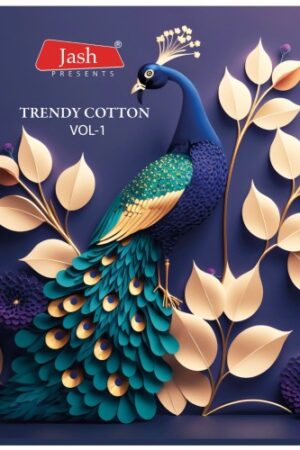 JASH TRENDY COTTON VOL 1 BEST DISCOUNT SUPERB FANCY LATEST CATALOGUE 2023 NEW BEAUTIFUL CATALOGUE Rehmat Boutique