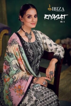 IBIZA RIYASAT VOL 3 BEST DISCOUNT SUPERB FANCY LATEST CATALOGUE 2023 NEW BEAUTIFUL CATALOGUE Rehmat Boutique