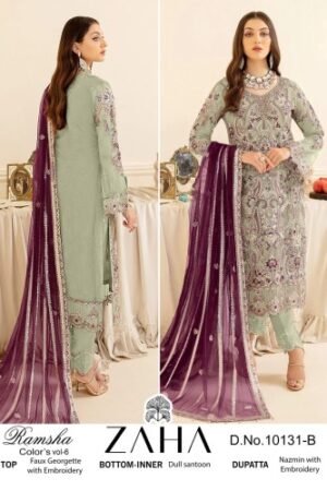 ZAHA RAMSHA VOL 6 BEST DISCOUNT SUPERB FANCY LATEST CATALOGUE 2023 NEW BEAUTIFUL CATALOGUE Rehmat Boutique