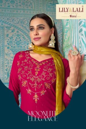 LILY & LALI MOONLITE ELEGANCE  BEST DISCOUNT SUPERB FANCY LATEST CATALOGUE 2023 NEW BEAUTIFUL CATALOGUE Rehmat Boutique