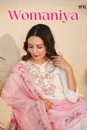 S4U WOMANIYA 1001 TO 1007 SERIES  BEST DISCOUNT SUPERB FANCY LATEST CATALOGUE 2023 NEW BEAUTIFUL CATALOGUE Rehmat Boutique