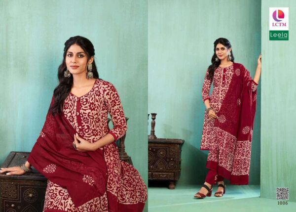 leela netra series 1001-1003 cambric suit  NEW BEAUTIFUL CATALOGUE - Image 3