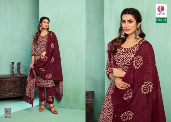 leela netra series 1001-1003 cambric suit  NEW BEAUTIFUL CATALOGUE - Image 4