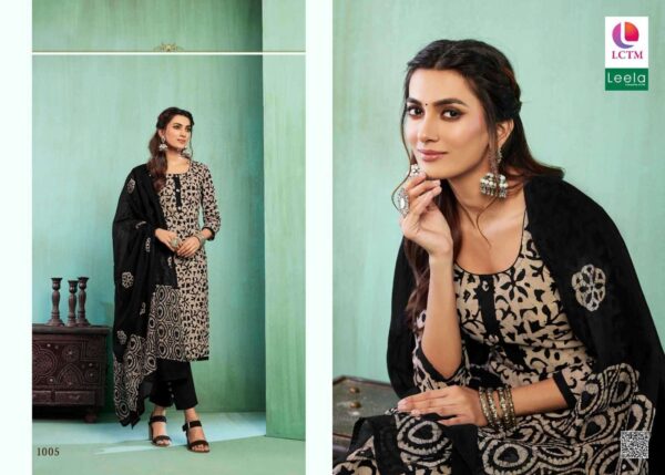 leela netra series 1001-1003 cambric suit  NEW BEAUTIFUL CATALOGUE - Image 9
