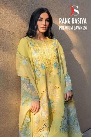 deepsy rangrasiya premium lawn 24 series 6021 6026 pure cotton suit 2024 04 26 17 55 44