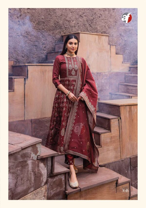 haseen pal vol 9 designer banarasi silk readymade suit  NEW BEAUTIFUL CATALOGUE - Image 15