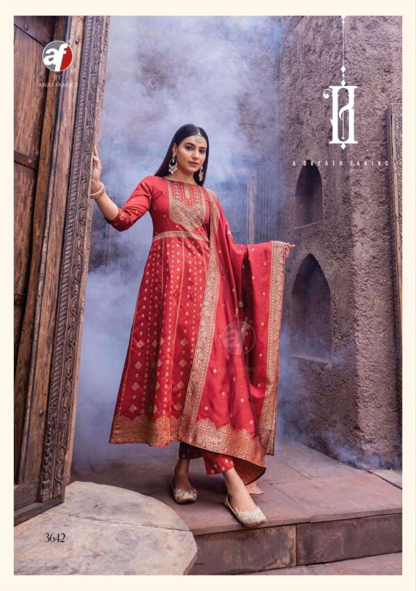 haseen pal vol 9 designer banarasi silk readymade suit  NEW BEAUTIFUL CATALOGUE - Image 9