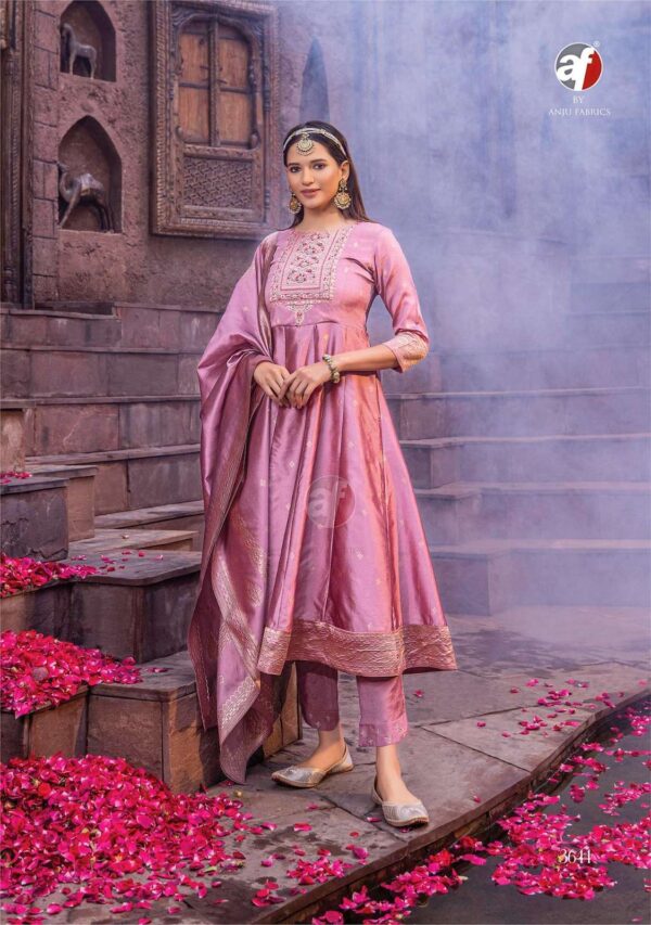 haseen pal vol 9 designer banarasi silk readymade suit  NEW BEAUTIFUL CATALOGUE - Image 10