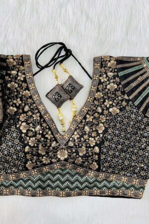 hks sabyasachi style heavy milan silk blouse 2024 04 26 18 30 21