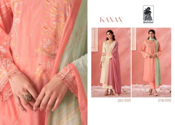 sahiba kanan pure cotton lawn digital print suit  NEW BEAUTIFUL CATALOGUE - Image 2