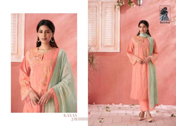 sahiba kanan pure cotton lawn digital print suit  NEW BEAUTIFUL CATALOGUE - Image 4