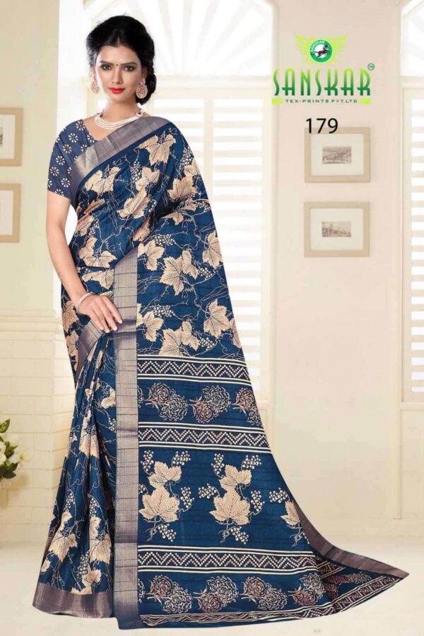 sanskar kranti kotha with fancy printed saree 7 2024 04 18 16 33 05