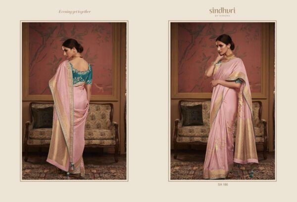 kimora sindhuri maharani series 182-192 Soft Pure Dola Silk Saree  NEW BEAUTIFUL CATALOGUE - Image 13