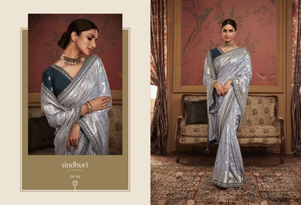 kimora sindhuri maharani series 182-192 Soft Pure Dola Silk Saree  NEW BEAUTIFUL CATALOGUE - Image 17