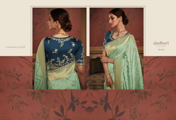 kimora sindhuri maharani series 182-192 Soft Pure Dola Silk Saree  NEW BEAUTIFUL CATALOGUE - Image 20
