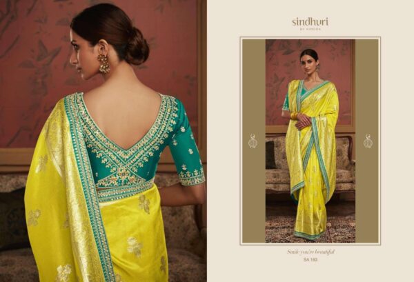 kimora sindhuri maharani series 182-192 Soft Pure Dola Silk Saree  NEW BEAUTIFUL CATALOGUE - Image 22