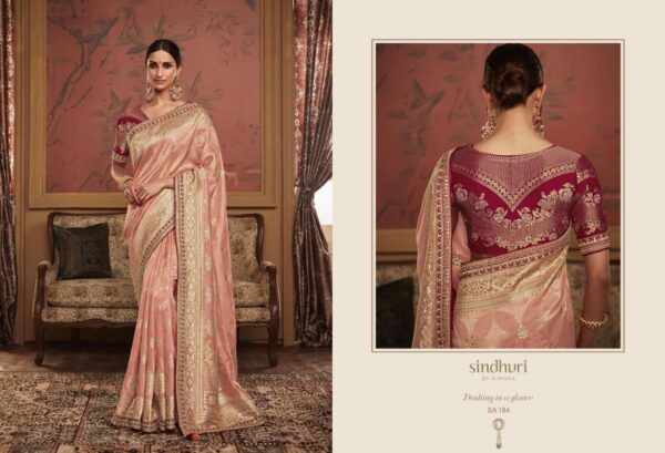 kimora sindhuri maharani series 182-192 Soft Pure Dola Silk Saree  NEW BEAUTIFUL CATALOGUE - Image 23