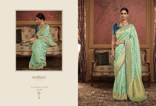 kimora sindhuri maharani series 182-192 Soft Pure Dola Silk Saree  NEW BEAUTIFUL CATALOGUE - Image 26