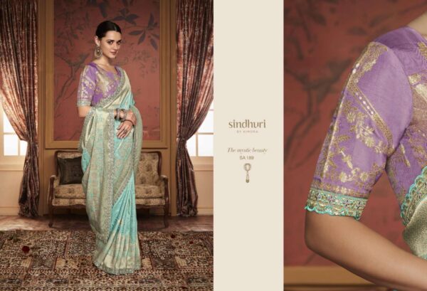 kimora sindhuri maharani series 182-192 Soft Pure Dola Silk Saree  NEW BEAUTIFUL CATALOGUE - Image 6