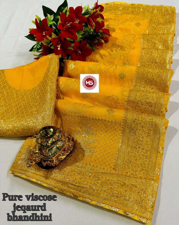 ms brand beautiful viscose zcard zari weaving c pallu lehriya silk saree 1 2024 05 01 08 54 44