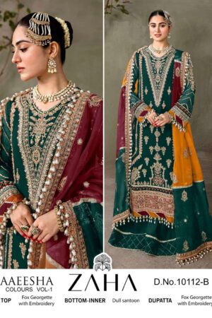 zaha 10112 a designer georgette with heavy embroidered suit 2024 05 01 21 31 30