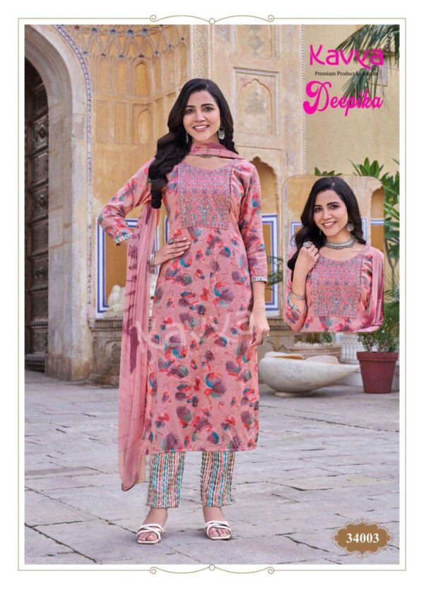 Kavya Deepika Vol 34 series 34001-34010 Fancy wholesale salwar kameez in surat - Image 5