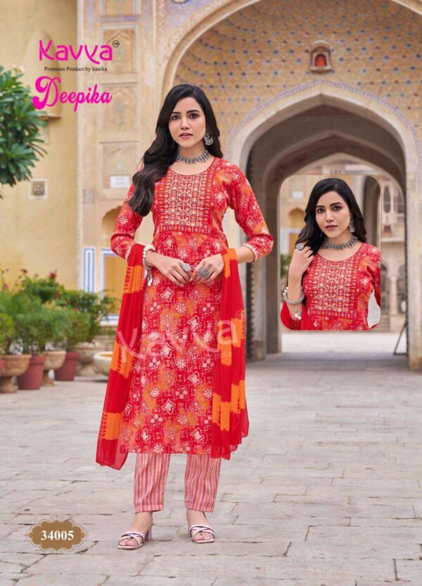 Kavya Deepika Vol 34 series 34001-34010 Fancy wholesale salwar kameez in surat - Image 6