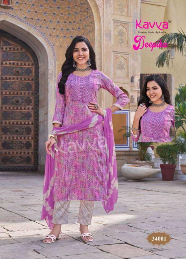 Kavya Deepika Vol 34 series 34001-34010 Fancy wholesale salwar kameez in surat - Image 8