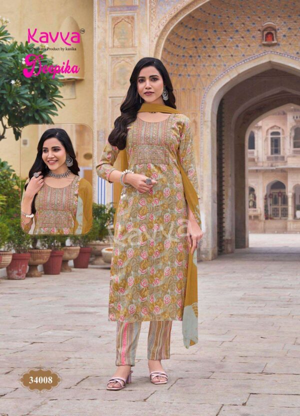 Kavya Deepika Vol 34 series 34001-34010 Fancy wholesale salwar kameez in surat - Image 9
