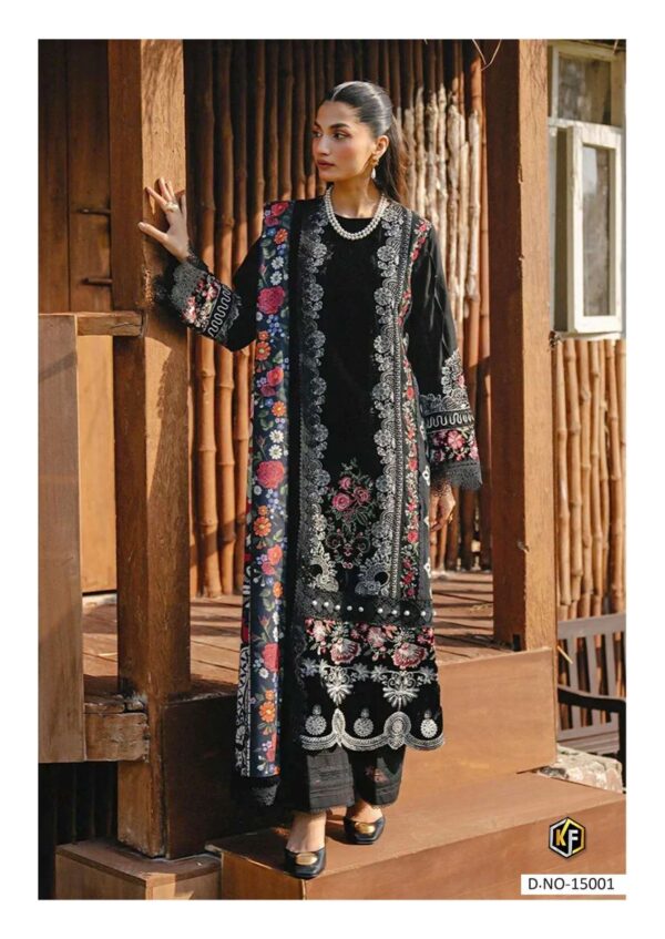 Keval Fab Maryum & Maria Vol-15 series 15001-15006 Heavy Cotton wholesale salwar kameez in surat - Image 5