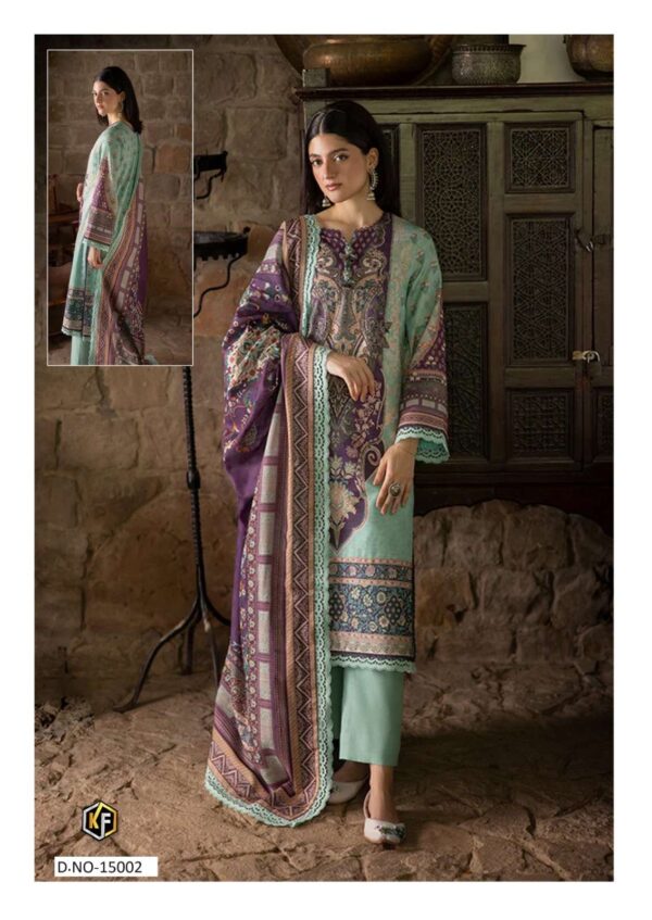Keval Fab Maryum & Maria Vol-15 series 15001-15006 Heavy Cotton wholesale salwar kameez in surat - Image 7