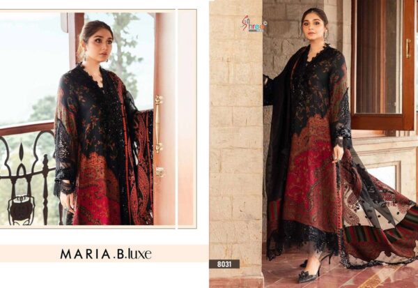 Mariya b luxe hit 8031 pure cotton salwar kameez in surat - Image 2
