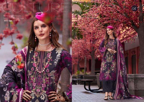 belliza naira vol 97 series 805001-805008 cotton wholesale suit - Image 15