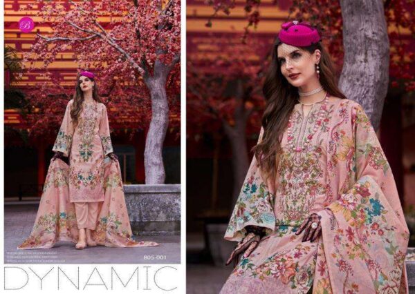 belliza naira vol 97 series 805001-805008 cotton wholesale suit - Image 3