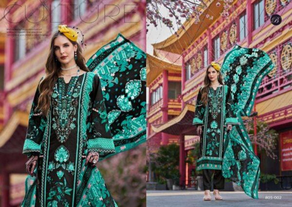 belliza naira vol 97 series 805001-805008 cotton wholesale suit - Image 5