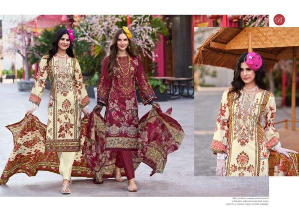 belliza naira vol 97 series 805001-805008 cotton wholesale suit - Image 7