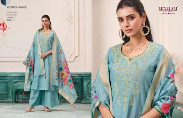 lily & lali nargis series 25001-25006 roman butti wholesale suit - Image 16